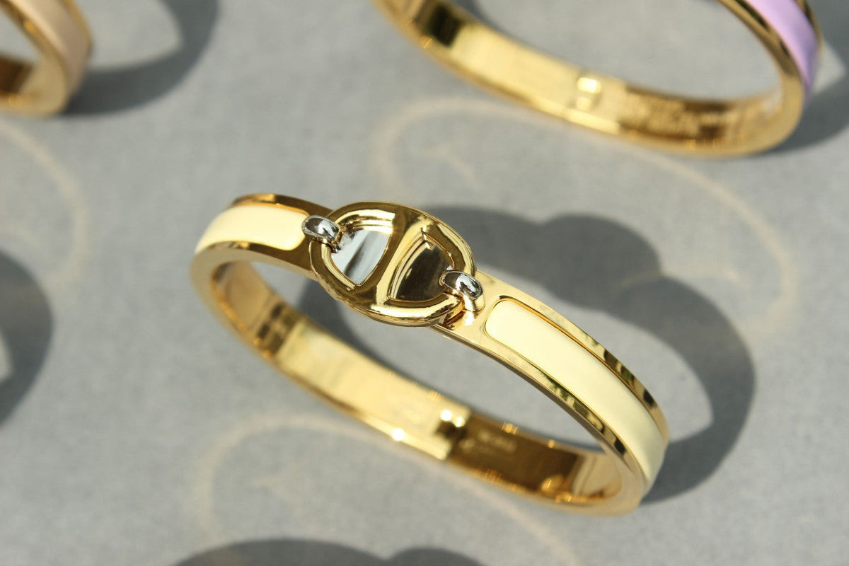 [Super CiCi ]CLIC CHAINE GOLD BRACELET