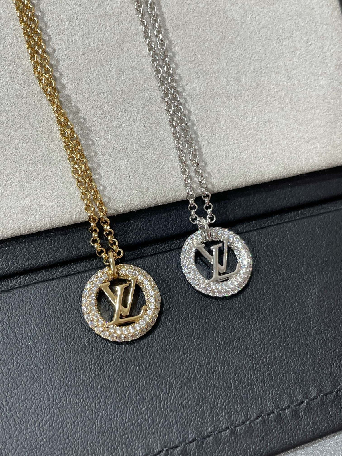 [Super CiCi ]BY NIGHT DIAMOND PAVED NECKLACE