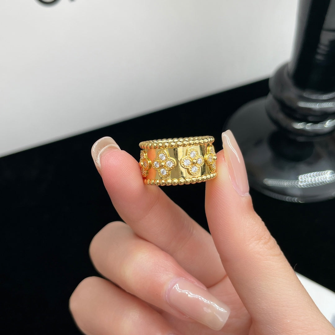 [Super CiCi ]PERLEE DIAMOND LARGE RING