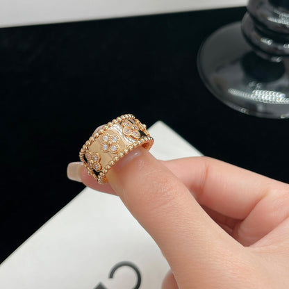 [Super CiCi ]PERLEE DIAMOND LARGE RING