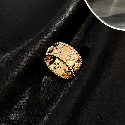 [Super CiCi ]PERLEE DIAMOND LARGE RING