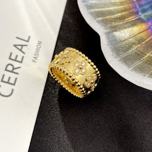 [Super CiCi ]PERLEE DIAMOND LARGE RING