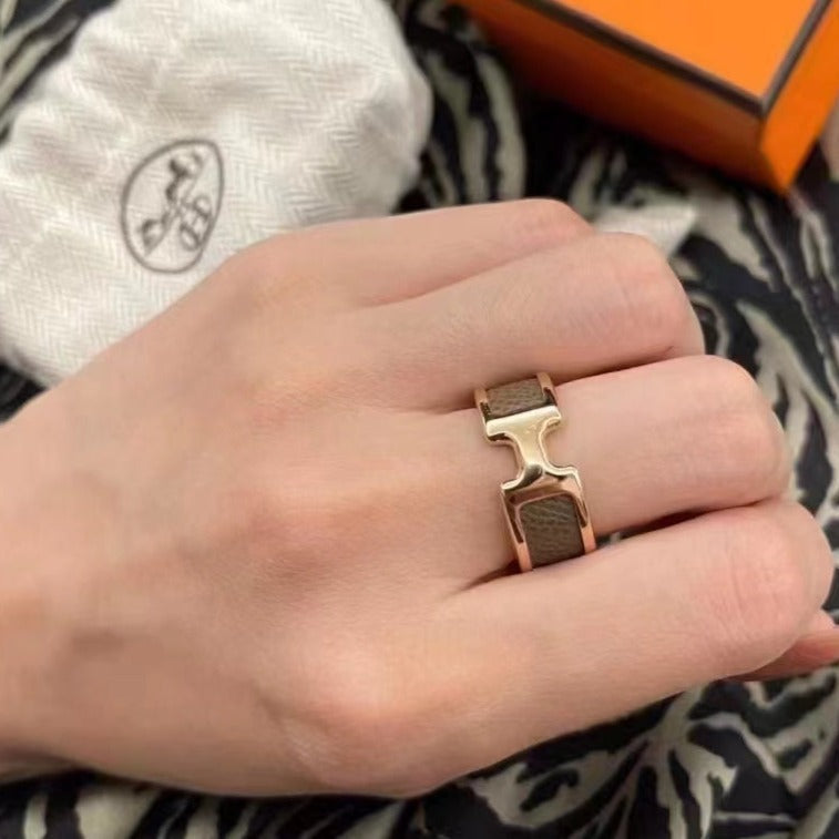 [Super CiCi ]OLYMPE PINK GOLD RING