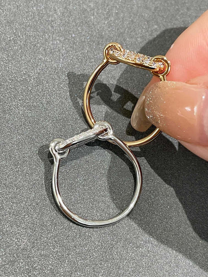 [Super CiCi ]RONDE SMALL DIAMOND RING