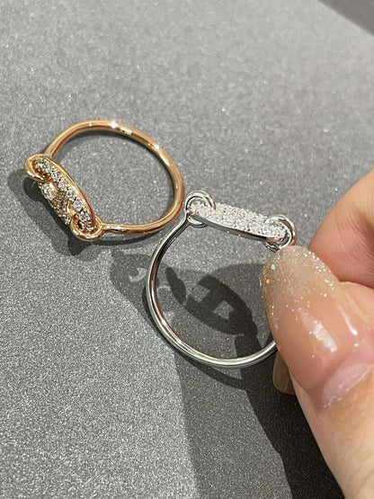 [Super CiCi ]RONDE SMALL DIAMOND RING
