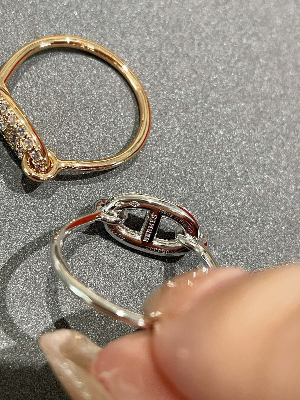 [Super CiCi ]RONDE SMALL DIAMOND RING