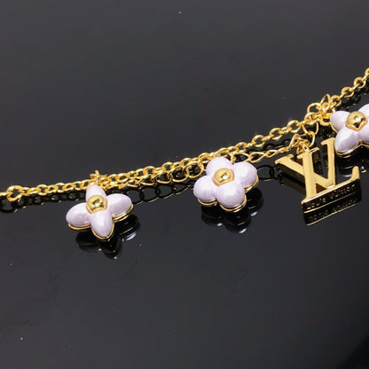 [Super CiCi ]LOGO 6 MOTIF STAR AND SUN GOLD BRACELET
