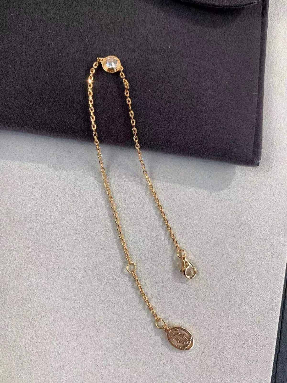 [Super CiCi ]DAMOUR DIAMOND LINK BRACELET