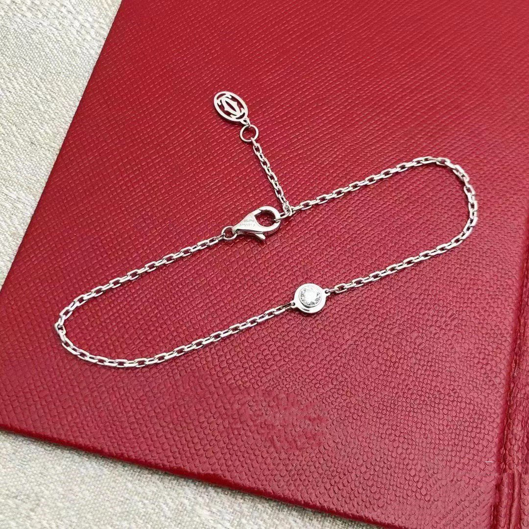 [Super CiCi ]DAMOUR DIAMOND LINK BRACELET