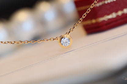 [Super CiCi ]DAMOUR DIAMOND NECKLACE