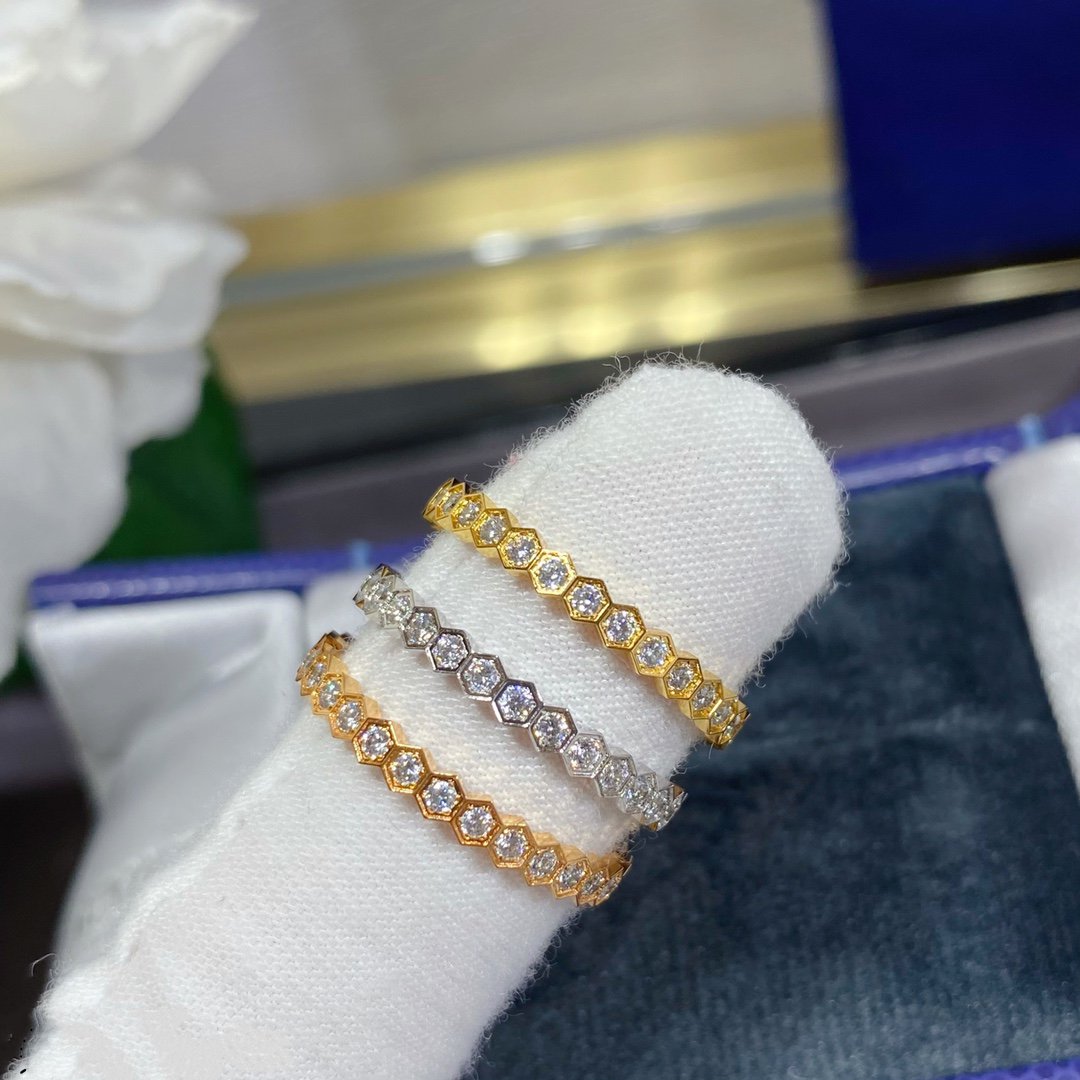 [Super CiCi ]BEE LOVE DIAMOND PAVED SMALL RING
