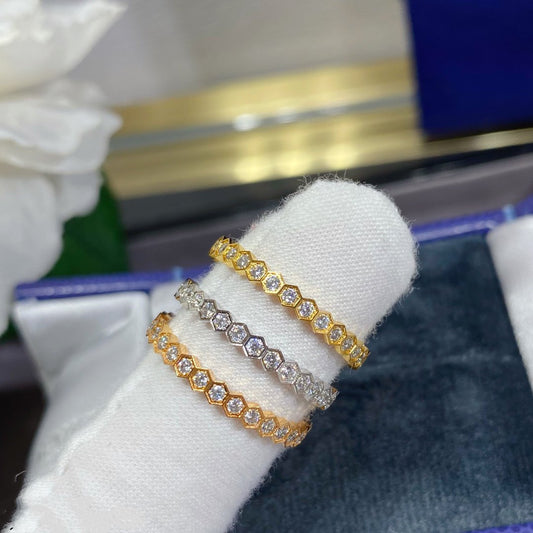 [Super CiCi ]BEE LOVE DIAMOND PAVED SMALL RING