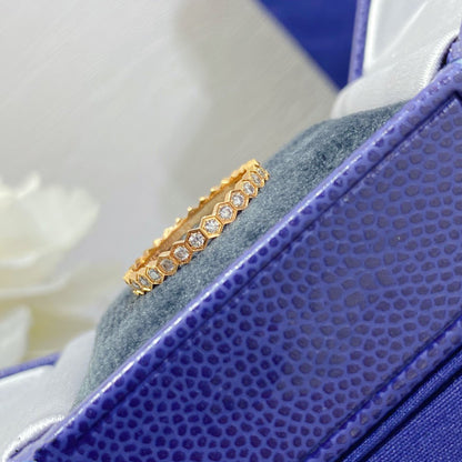 [Super CiCi ]BEE LOVE DIAMOND PAVED SMALL RING