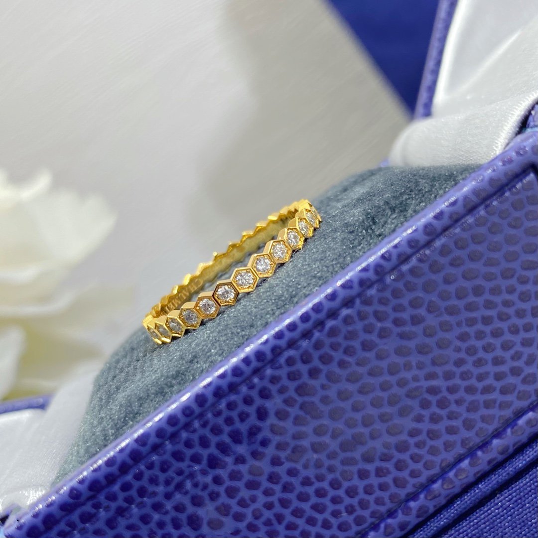 [Super CiCi ]BEE LOVE DIAMOND PAVED SMALL RING
