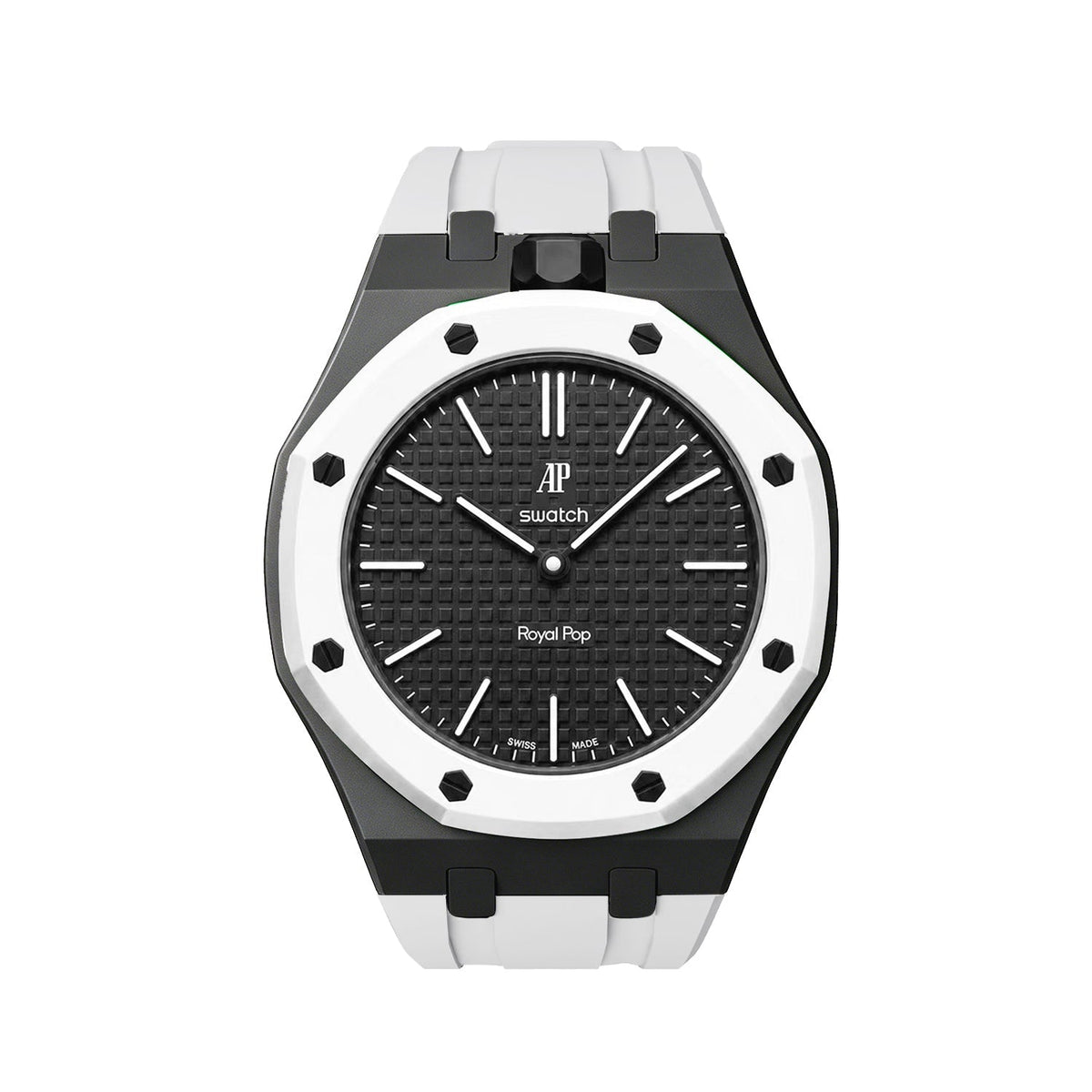[Super CiCi]Royal Oak Pop Exclusive Bioceramic Case & Silicone Strap Mix Color
