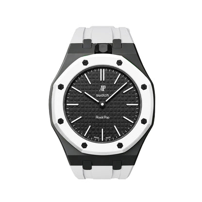 [Super CiCi]Royal Oak Pop Exclusive Bioceramic Case & Silicone Strap Mix Color