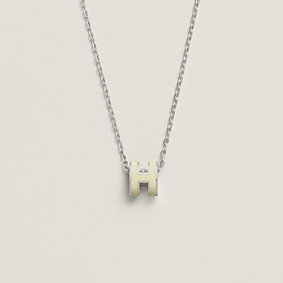 [Super CiCi ]HM CLIC YELLOW ENAMEL GOLD NECKLACE