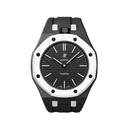 [Super CiCi]Royal Oak Pop Exclusive Bioceramic Case & Silicone Strap Mix Color