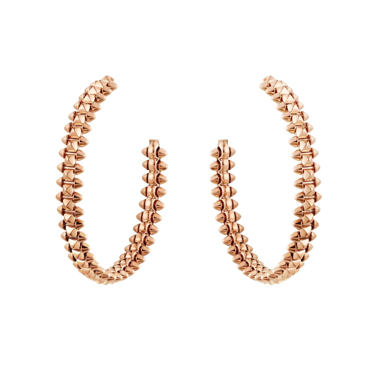 [Super CiCi ]CLASH LARGE HOOP EARRINGS