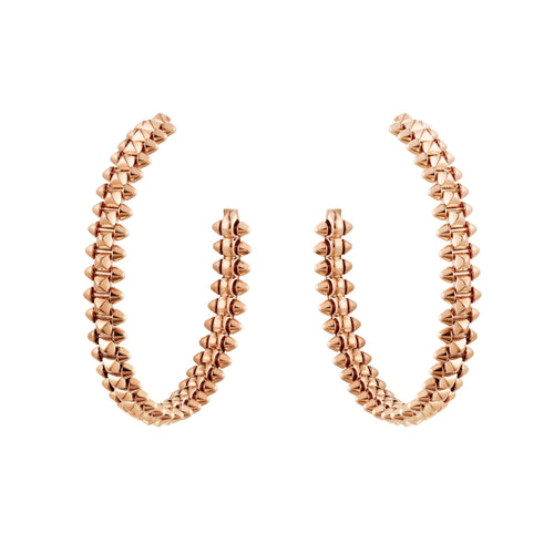 [Super CiCi ]CLASH LARGE HOOP EARRINGS