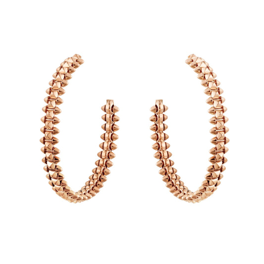 [Super CiCi ]CLASH LARGE HOOP EARRINGS