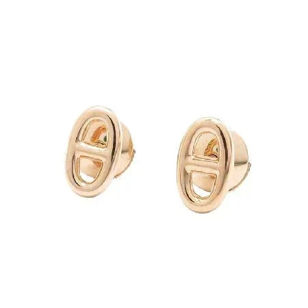 [Super CiCi ]CHAINE SMALL EARRINGS GOLD AND SILVER
