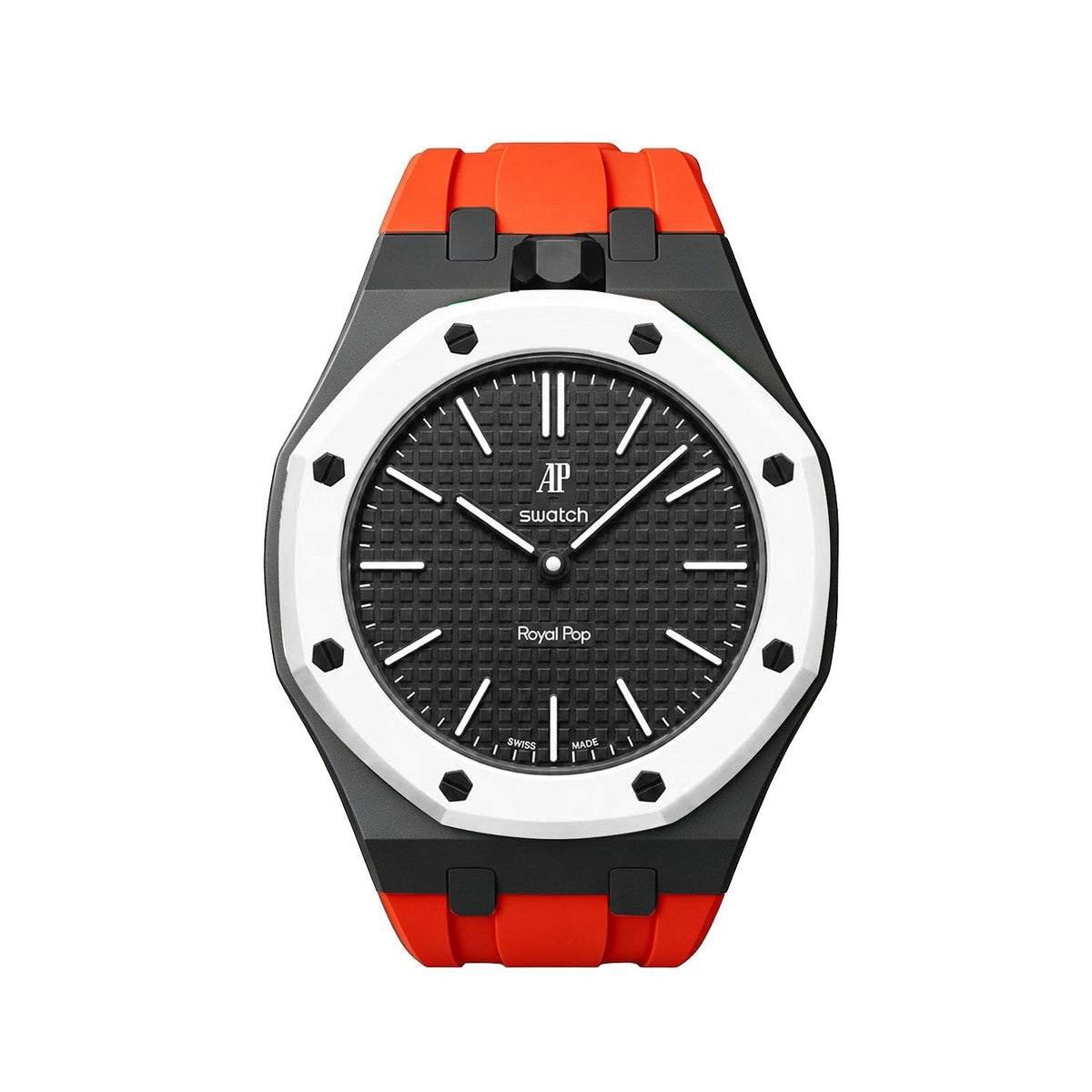 [Super CiCi]Royal Oak Pop Exclusive Bioceramic Case & Silicone Strap Mix Color
