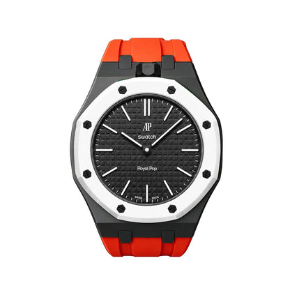 [Super CiCi]Royal Oak Pop Exclusive Bioceramic Case & Silicone Strap Mix Color