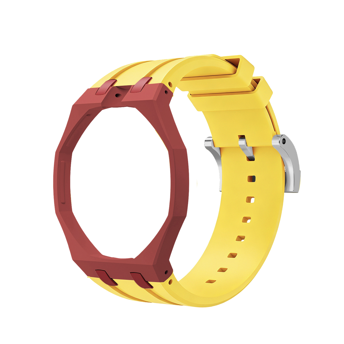 [Super CiCi]Royal Oak Pop Exclusive Bioceramic Case & Silicone Strap Mix Color