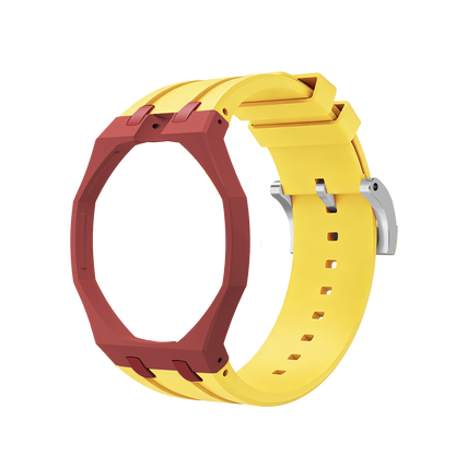 [Super CiCi]Royal Oak Pop Exclusive Bioceramic Case & Silicone Strap Mix Color