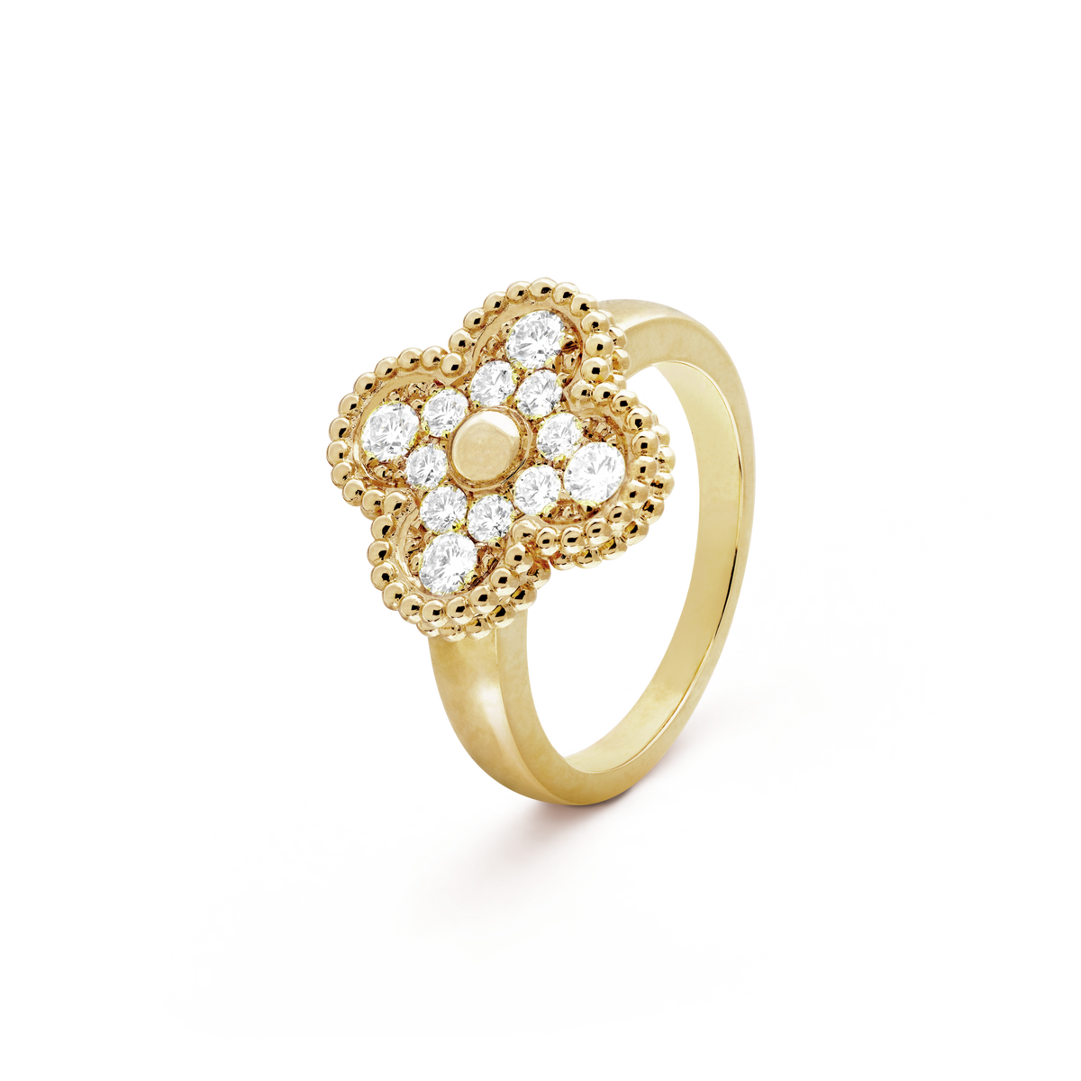 [Super CiCi ]CLOVER DIAMOND RING