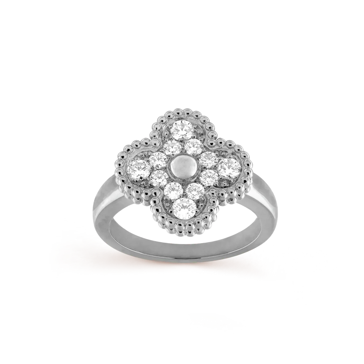 [Super CiCi ]CLOVER DIAMOND RING
