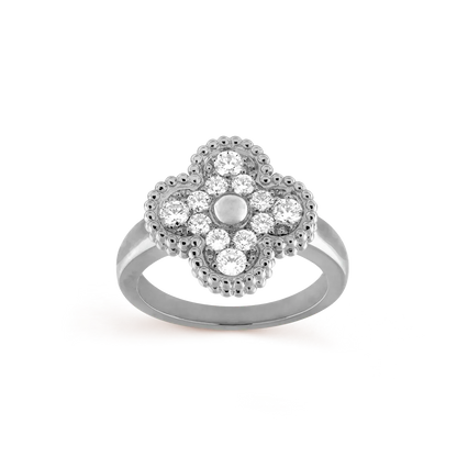 [Super CiCi ]CLOVER DIAMOND RING