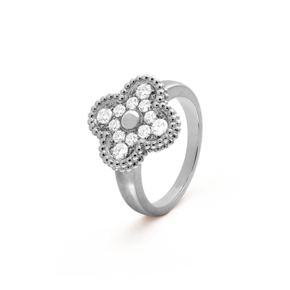 [Super CiCi ]CLOVER DIAMOND RING