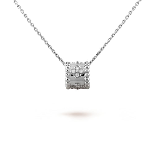 [Super CiCi ]PERLEE PEDANT SIVLER DIAMOND NECKLACE