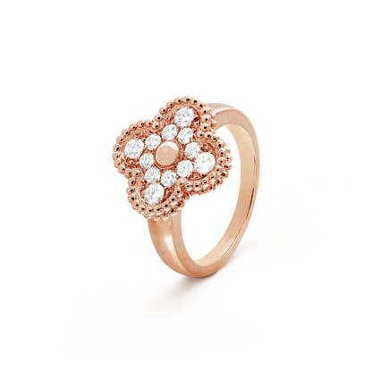 [Super CiCi ]CLOVER DIAMOND RING