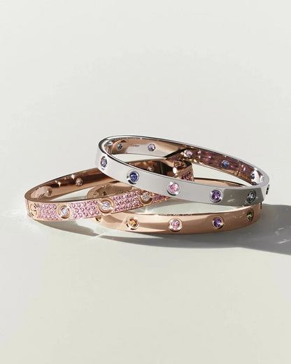 [Super CiCi]CLASSIC 6.1MM LOVE BRACELET 10-DIAMOND FULL PAVÉ