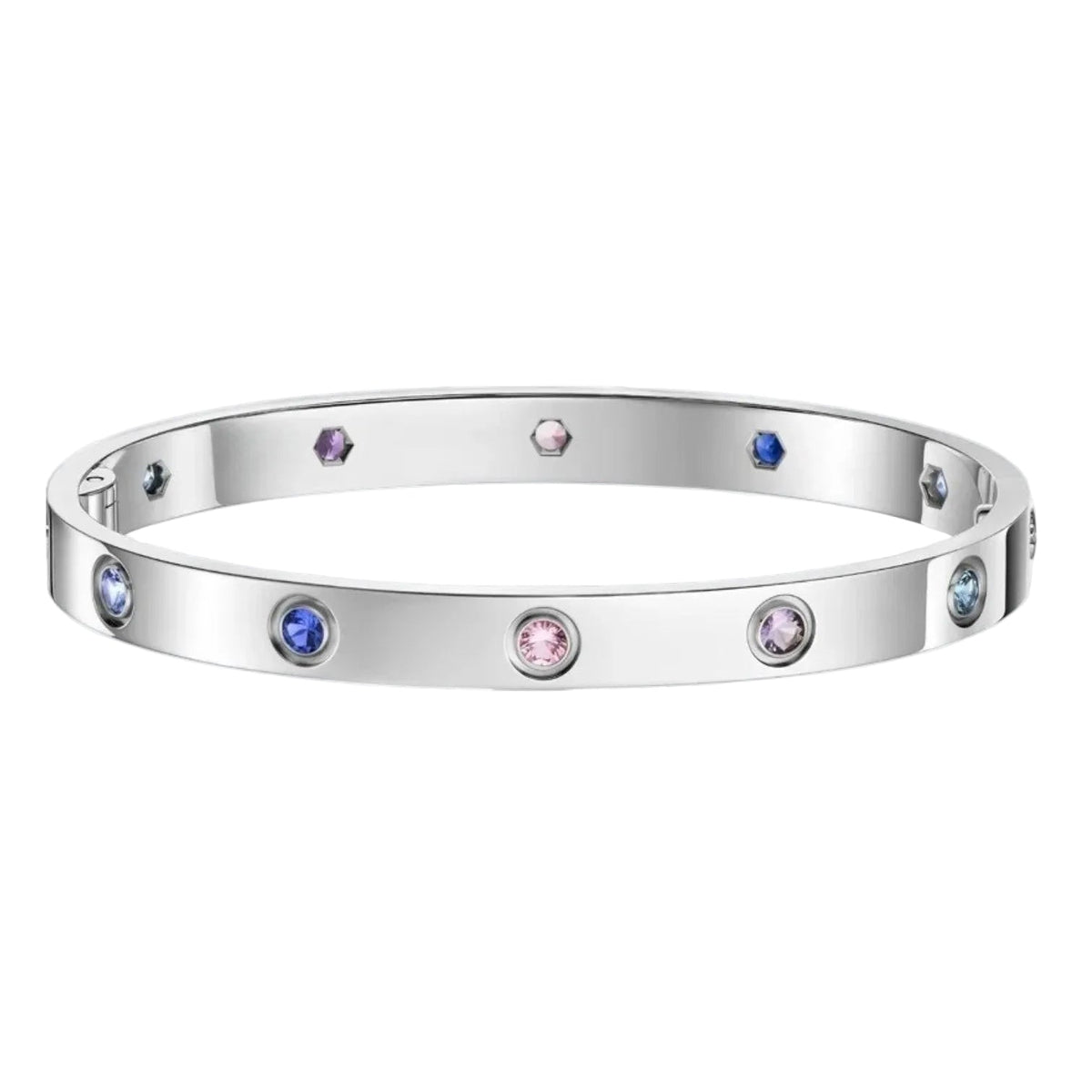 [Super CiCi]CLASSIC 6.1MM LOVE BRACELET 10-DIAMOND MULTICOLOR