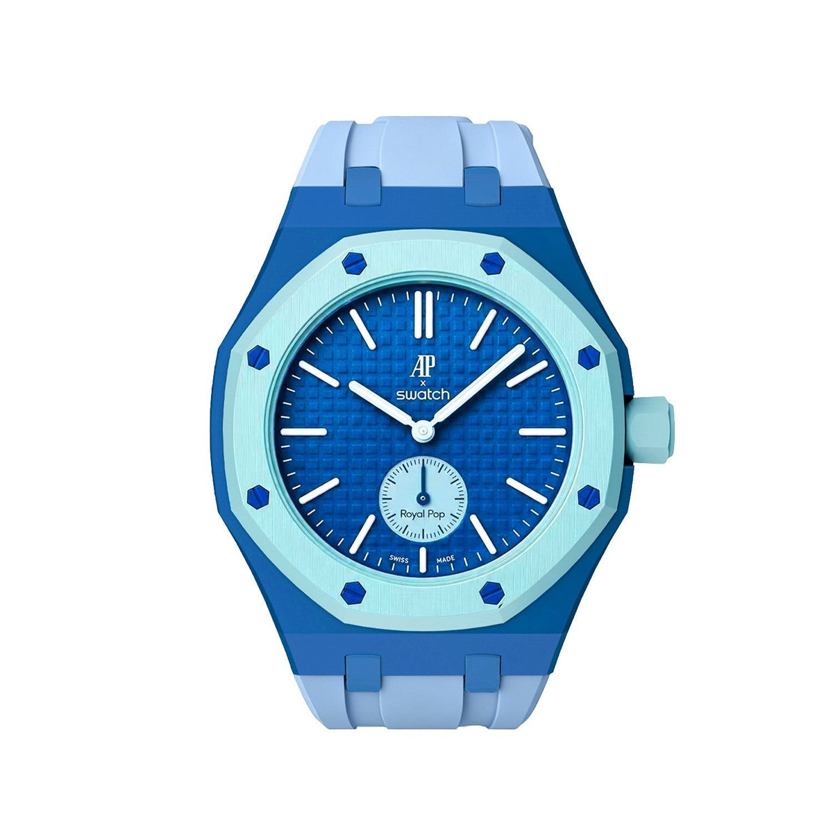 [Super CiCi]Royal Oak Pop Exclusive Bioceramic Case & Silicone Strap Mix Color