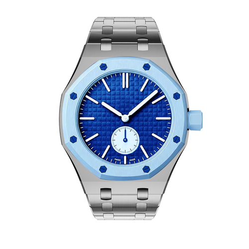 [Super CiCi]OAK POP EXCLUSIVE SILVER STEEL STRAP