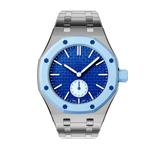 [Super CiCi]OAK POP EXCLUSIVE SILVER STEEL STRAP