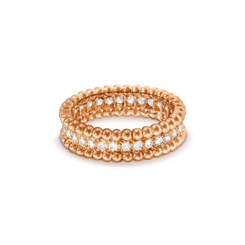 [Super CiCi ]PERLEE DIAMOND ROSE GOLD RING
