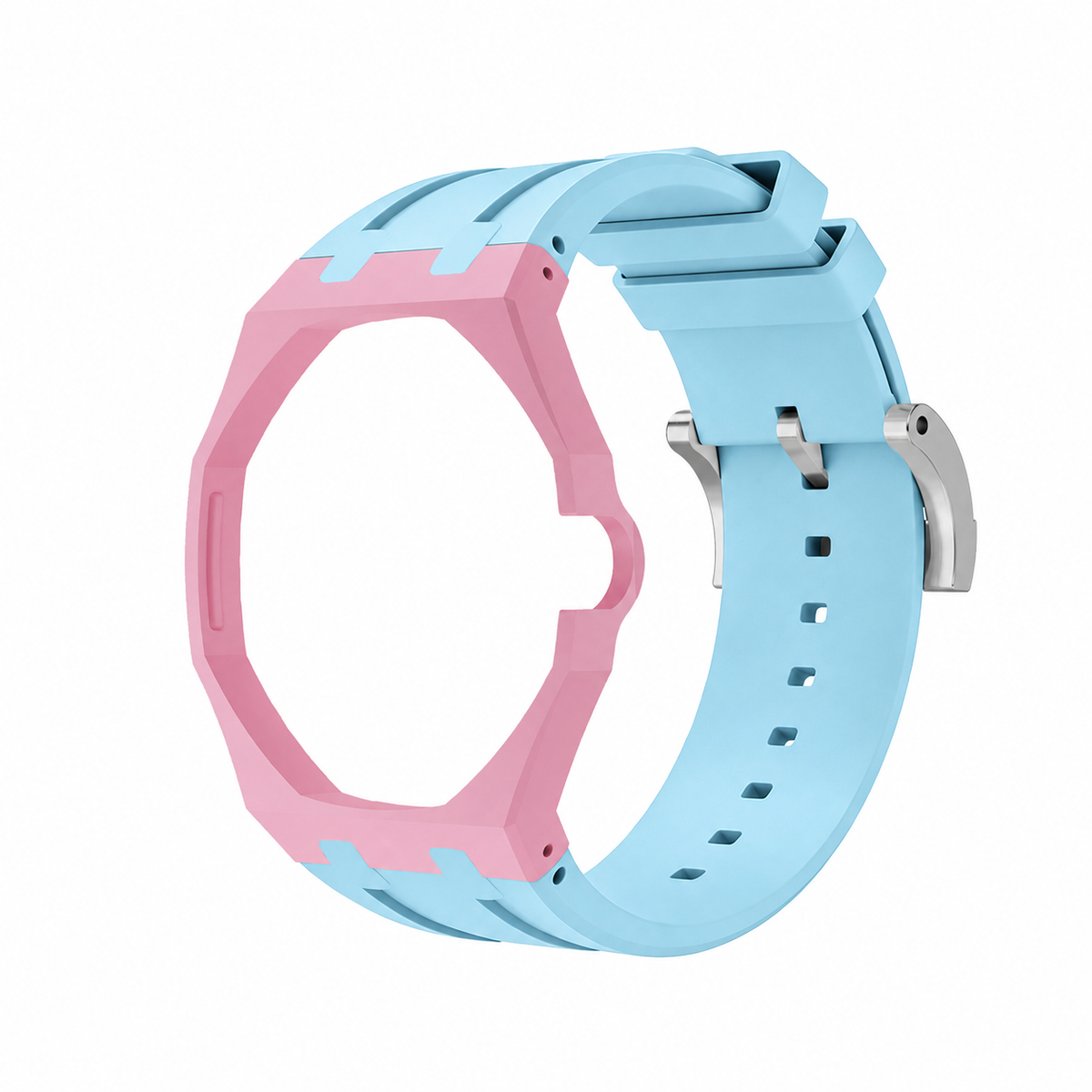 [Super CiCi]Royal Oak Pop Exclusive Bioceramic Case & Silicone Strap Mix Color