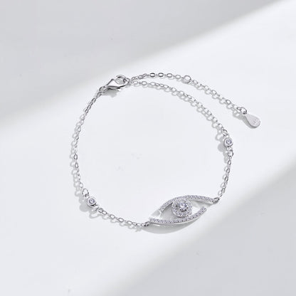 [Super CiCi]Lucky Eye Pave-Set Diamond Bracelet