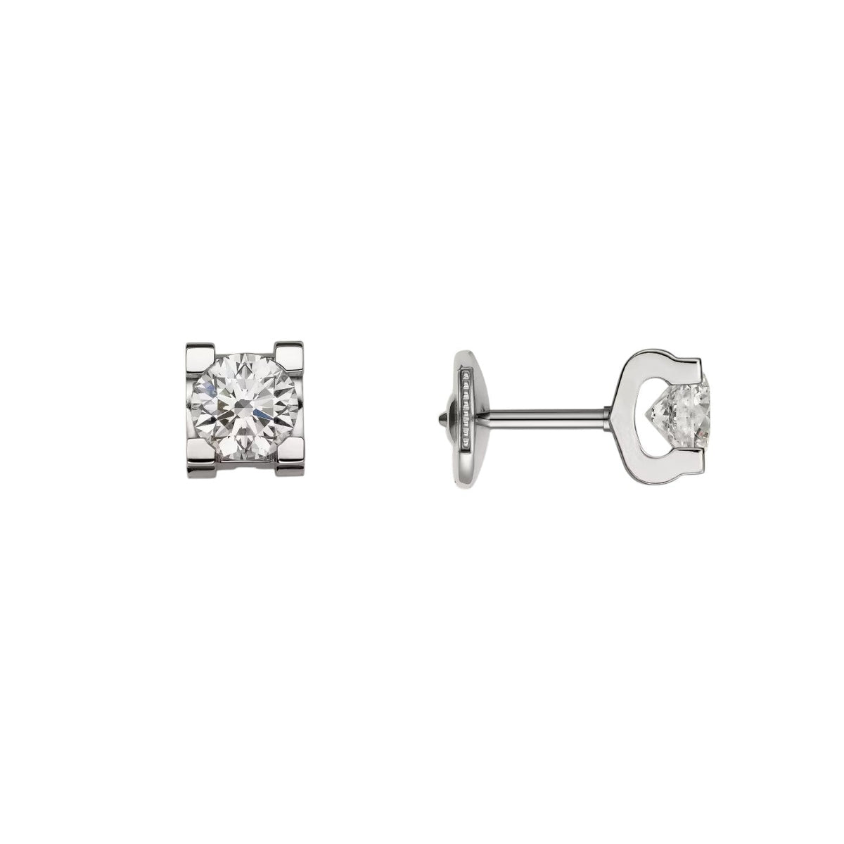 [Super CiCi]C DE DIAMOND STUD EARRINGS