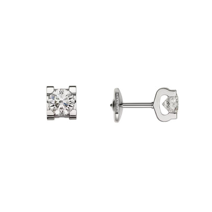 [Super CiCi]C DE DIAMOND STUD EARRINGS