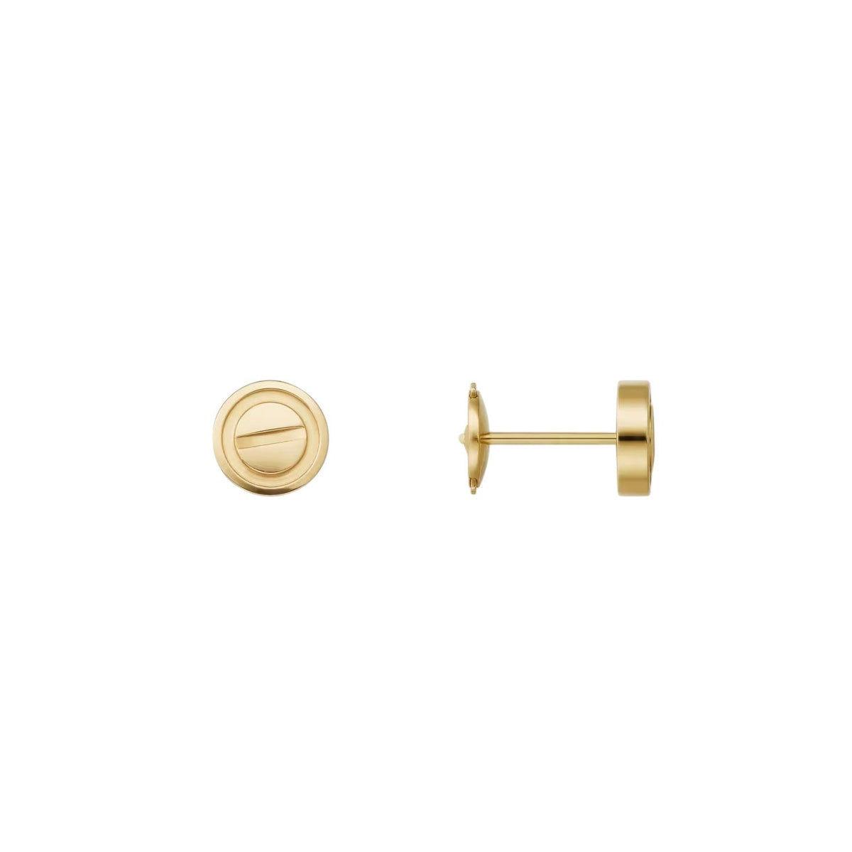 [Super CiCi]LOVE 7.2MM HOOP EARRINGS