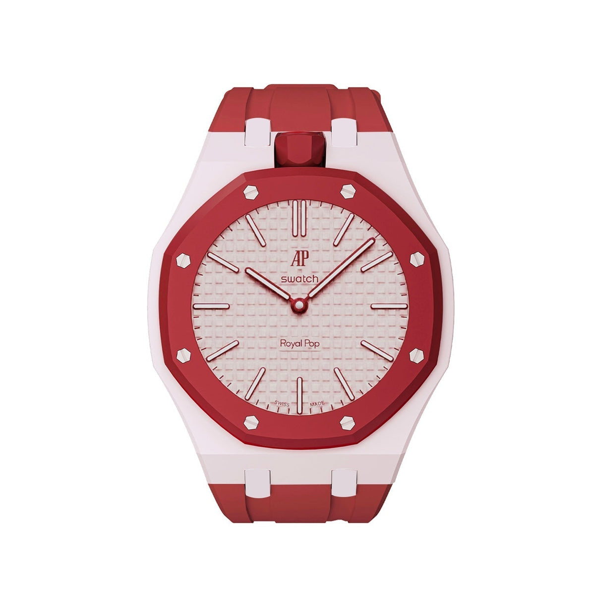 [Super CiCi]Royal Oak Pop Exclusive Bioceramic Case & Silicone Strap Mix Color