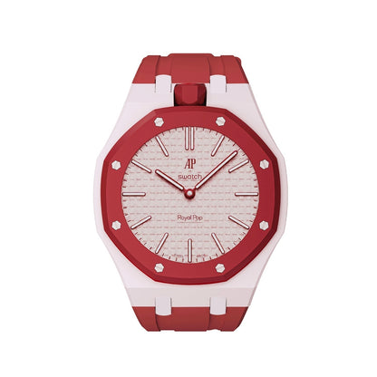 [Super CiCi]Royal Oak Pop Exclusive Bioceramic Case & Silicone Strap Mix Color