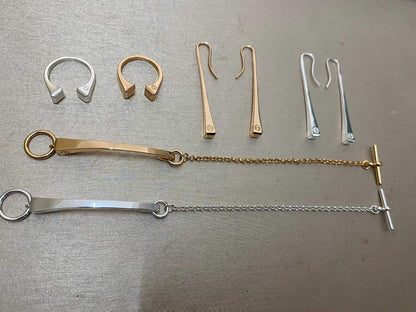 [Super CiCi]THE CONE RIVET RING IS OPEN AND ONE SIZE FITS ALL